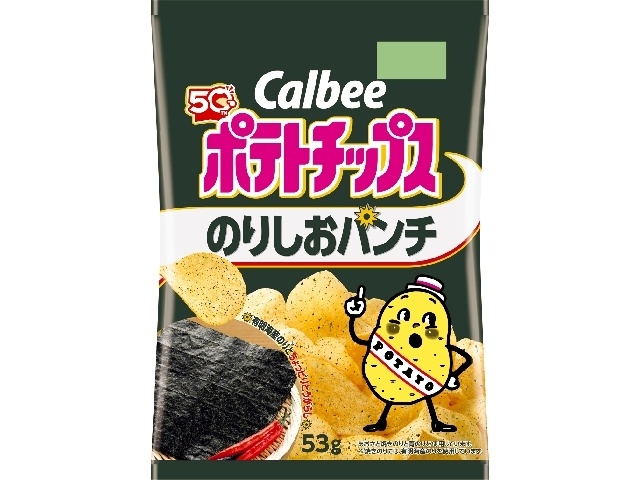Calbee Potato Chips Nori Shio Punch 53g (Special Order Item) [Purchase 12]