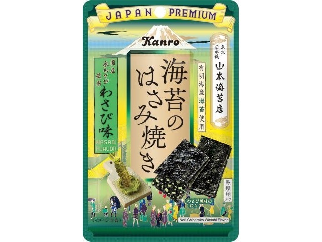 Kanro Nori Sashimi Grilled Wasabi Flavor 4.4g (Purchase 6)