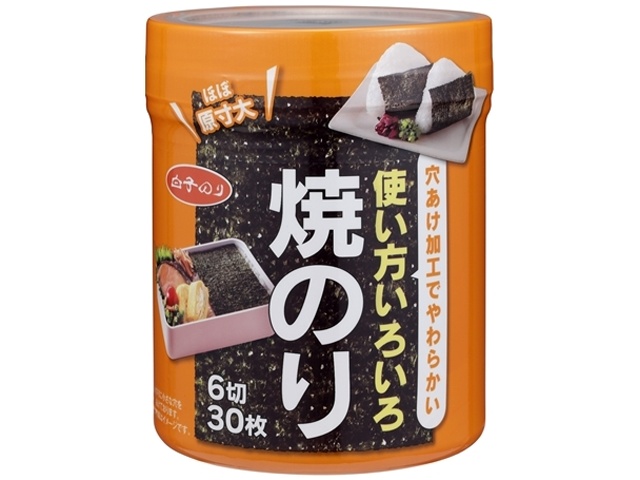 Tabletop Roasted Nori (Seaweed Milt) - 30 Sheets (6-Cut) - Special Order Item [Purchase Quantity: 12]