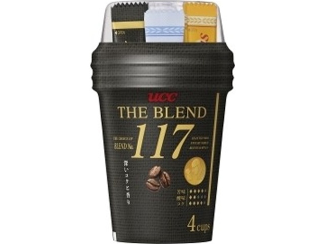 UCC Cup Coffee 117 The Blend 4P (Special Order Item) [Purchase Quantity: 24]