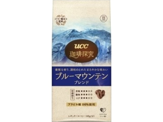 UCC Coffee Exploration Roasted Blue Mountain Beans, 140g (Special Order Item) [Purchase 12]