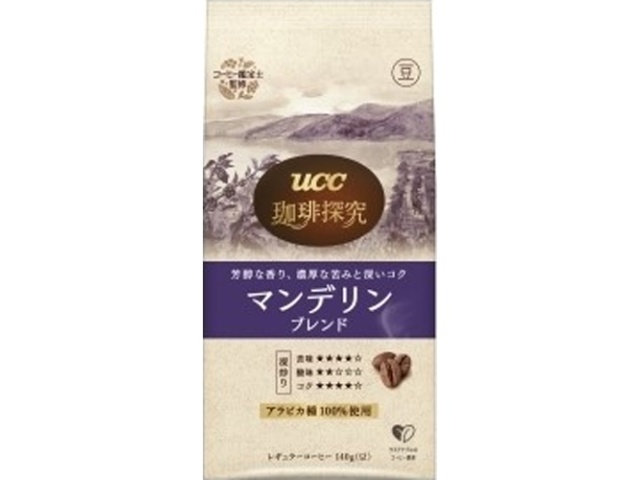 UCC Coffee Exploration Roasted Mandheling Blend 140g (Special Order Item) [Purchase 12]