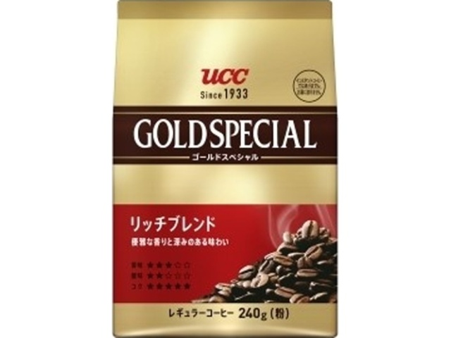UCC Gold Special Rich 240g (Purchase 12)