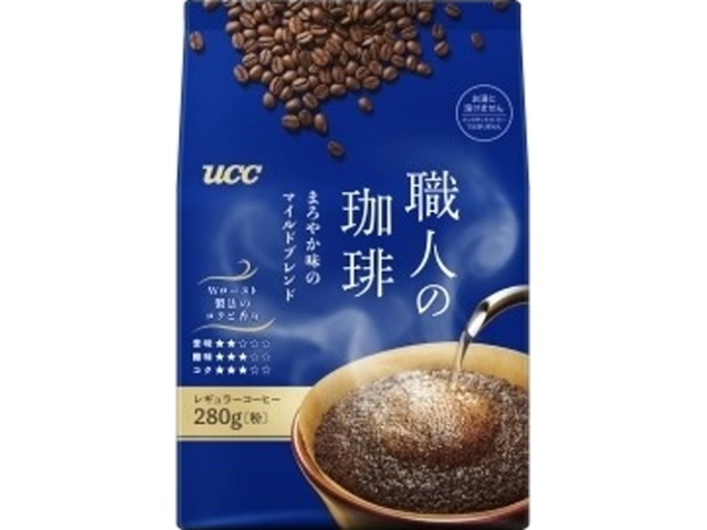 UCC Artisan Coffee, Mild, 280g (Special Order Item) [Purchase 12]