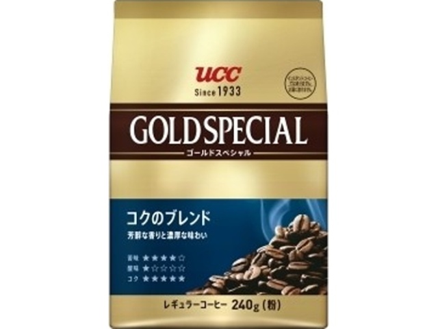UCC Gold Special Rich Blend 240g (Special Order Item) [Purchase 12]