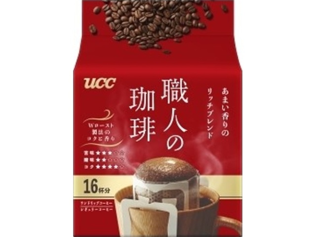 UCC Artisan Coffee Sweet Aroma Rich Blend 16P  [Purchase 12]