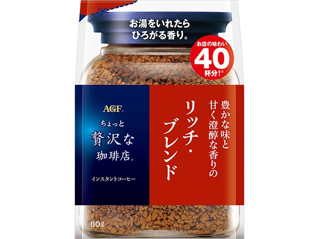 AGF Luxury Coffee Shop Rich Blend 80g Bag (Special Order Item) [Purchase 12]