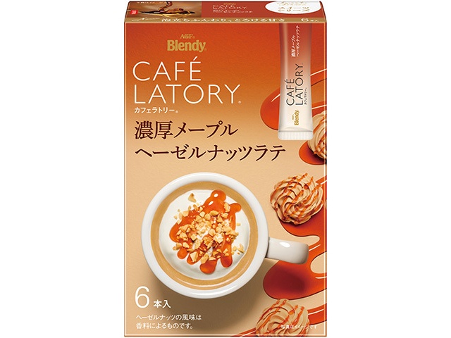 Cafe Latory Rich Maple Hazelnut Latte (6 bottles) [This Month's Special Offer] [Pre-order] [Purchase 24]