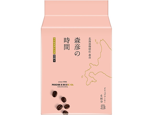 Morihiko Time Drip Coffee, Mild Blend, 6 bags (Special Order Item) [Purchase Quantity: 12]