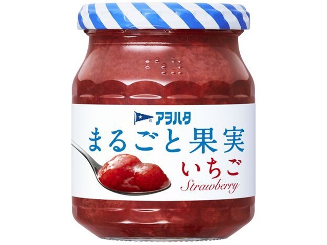 Aohata Whole Strawberry Fruit, 255g (Special Order Item) [Purchase 12] [Please allow time for delivery]