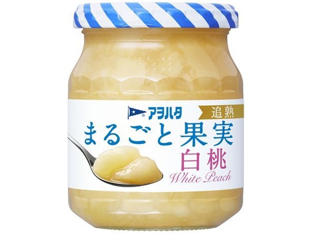 Aohata Whole White Peach 250g (Special Order Item) [Purchase 12] [Please allow time for delivery]