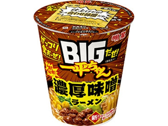 Myojo BIG! Ippei-chan Rich Miso Ramen (Special Order Item) [Purchase 12]