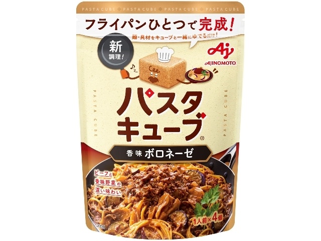 Ajinomoto Pasta Cubes, Flavored Bolognese, 4 cubes (Special Order Item) [Purchase Quantity: 24]