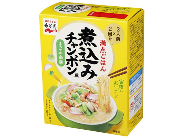 Nagatanien Simmered Champon Style Mellow Hot Water (4 servings) [Special Order Item] [Purchase Quantity: 32]