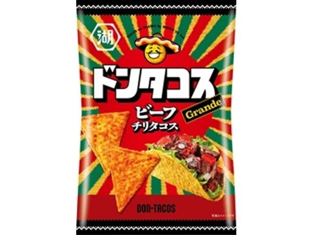 Koikeya Don Tacos Beef Chili Tacos 57g (Pack of 12)