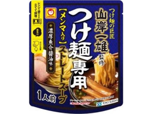 Maruchan Tsukemen Soup, Rich Seafood Soy Sauce, Supervised by Kazuo Yamagishi, Special Order Item (Purchase 6)