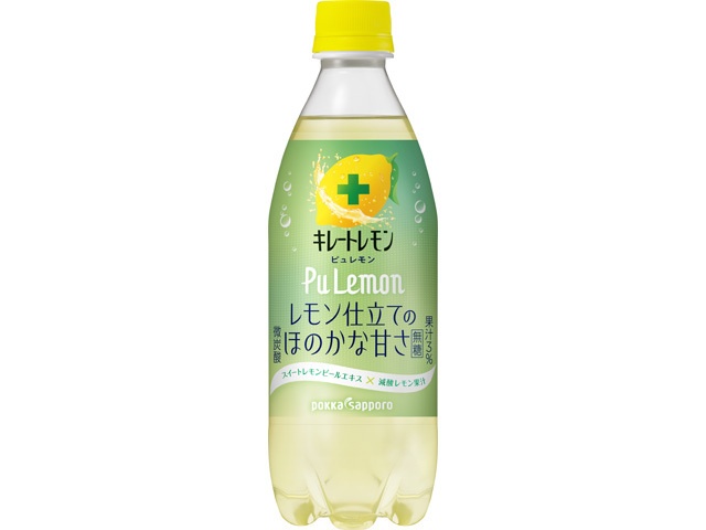Pokka Sapporo Food Chelated Lemon Pure Lemon P 490ml [This Month's Special Drink] Special Order Item [Purchase Quantity: 24]