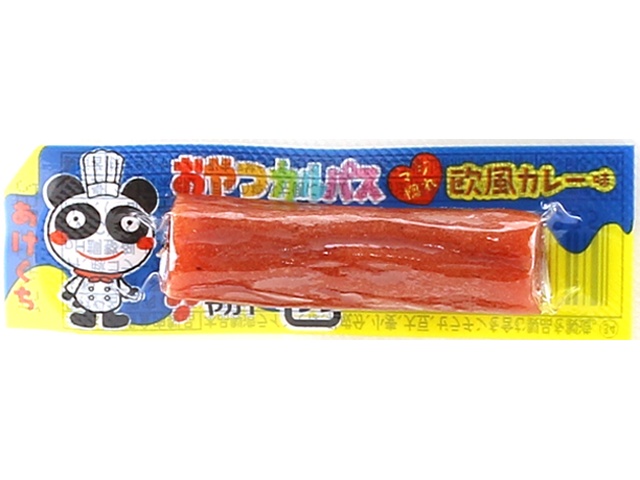 Yagai Calpas Snacks, European Curry Flavor (Purchase 50 pieces)