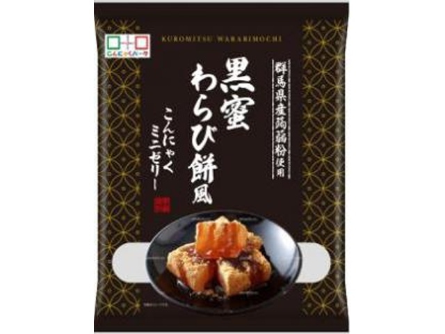 Yokoo Black Honey Konjac Warabimochi Style 500g (Special Order Item) [Purchase 12]