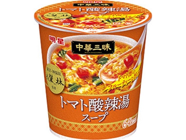 Myojo Chuka Sanmai Eirin Tomato Hot and Sour Soup (6 pieces)