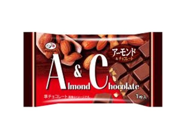 Fujiya Almond & Chocolate 1 piece  [Purchase 8 pieces] [Limited quantity] ％