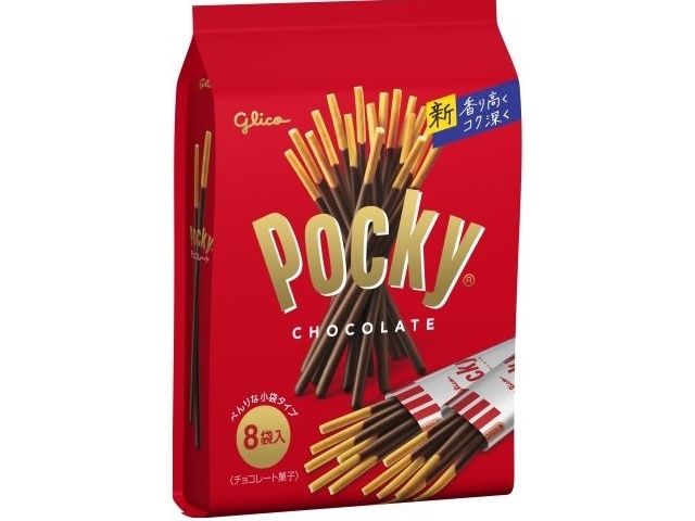 Glico Pocky Chocolate, 8 bags (Purchase 6 bags)