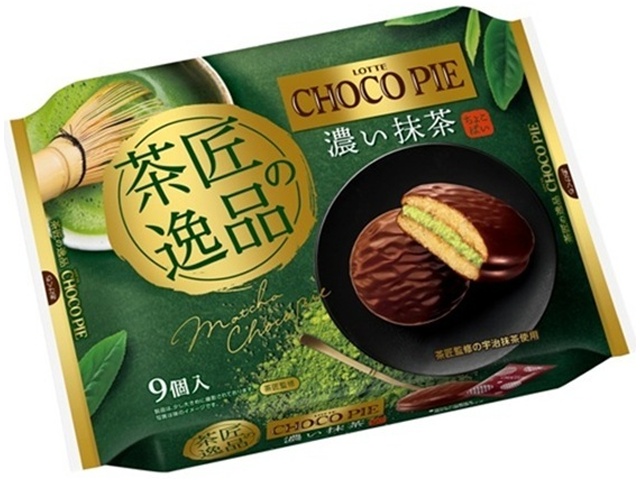 Lotte Choco Pie Party Pack, Tea Master's Masterpiece, Rich Matcha (Special Order Item) [Purchase 10]