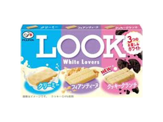 Fujiya Look White Lovers 43g  [Purchase 10] [Limited Quantity] ％