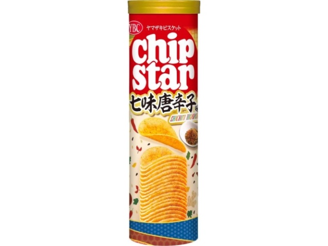YBC Chip Star L Shichimi Togarashi Flavor, 105g (Special Order Item) [Purchase Quantity: 24]