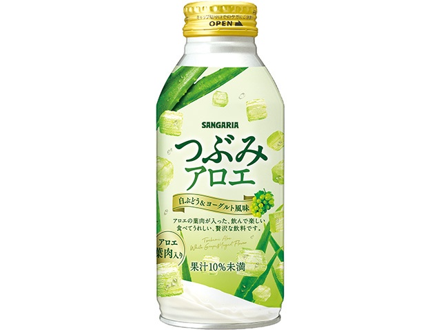 Sangaria Crushed Aloe Vera, Can B, 380g (Special Order Item) [Purchase Quantity: 24]