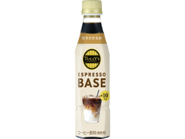 Tully's Espresso Base, Lightly Sweetened, 340ml (Special Order Item) [Purchase 12]