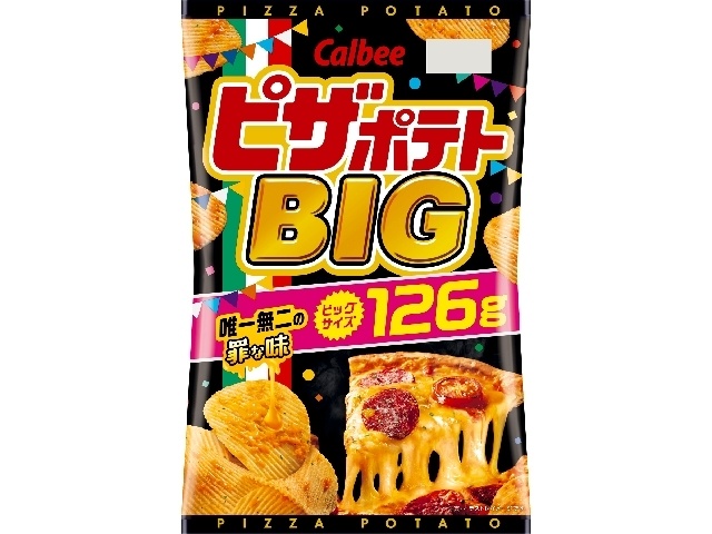 Calbee Pizza Potatoes BIG 126g (Special Order Item) [Purchase 12]