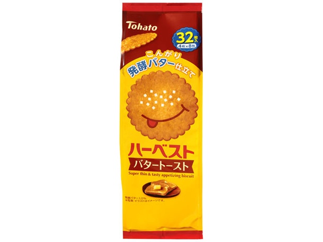 Tohato Harvest Butter Toast (8 packets) (Purchase 12)