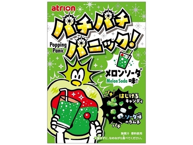 Atorion Crackling Panic Melon Soda (Purchase 24 pieces)