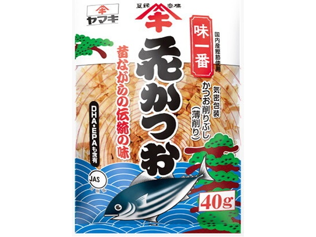 Yamaki Aji Ichiban Hana-Katsuo (Flower Bonito Flakes), 40g (Special Order Item) [Purchase 40]