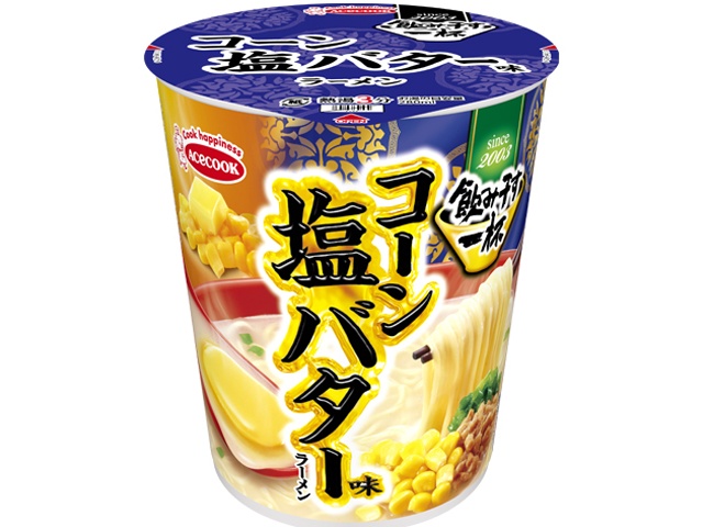 Ace Drink-All-You-Can-Eat Corn Salt Butter Ramen (12 pieces)