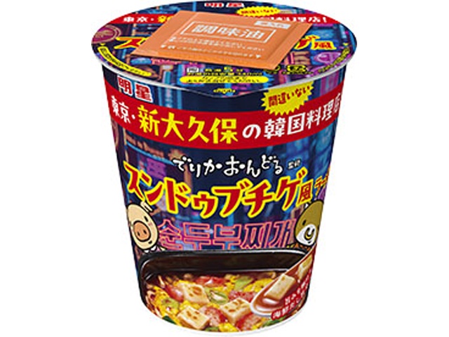 Myojo Delica Odor Supervised Sundubu Jjigae Style Ramen (Special Order Item) [Purchase Quantity: 12]