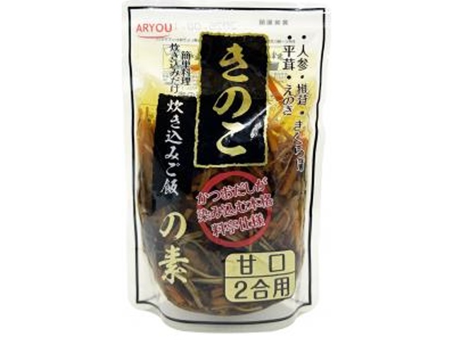 Aryou Mushroom Kamameshi Seasoning, 2-cup Rice Bowl, 350g (Pack of 24)