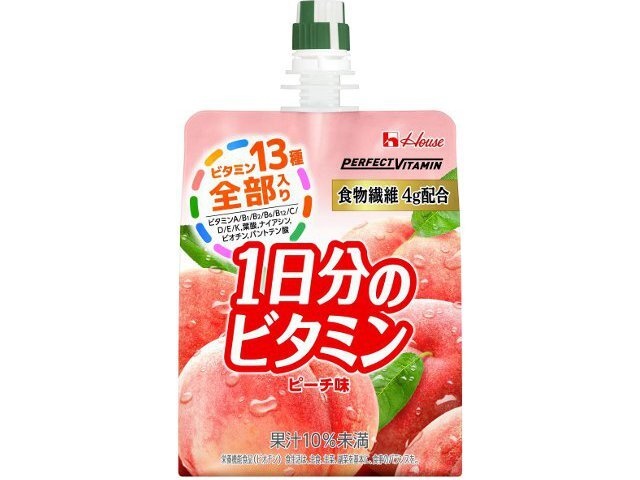 House Wellness Foods One Day's Worth of Vitamin Jelly Dietary Fiber 180g (Pack of 24)