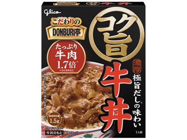 Glico Godawari Donburitei Rich and Delicious Beef Bowl, 180g (Special Order Item) [Purchase 60]