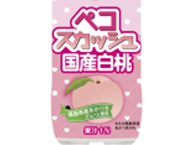 Fujiya Peko Squash P500ml [New Product Released January 26th] Special Order Item [Purchase Quantity: 24] [Limited Quantity]％