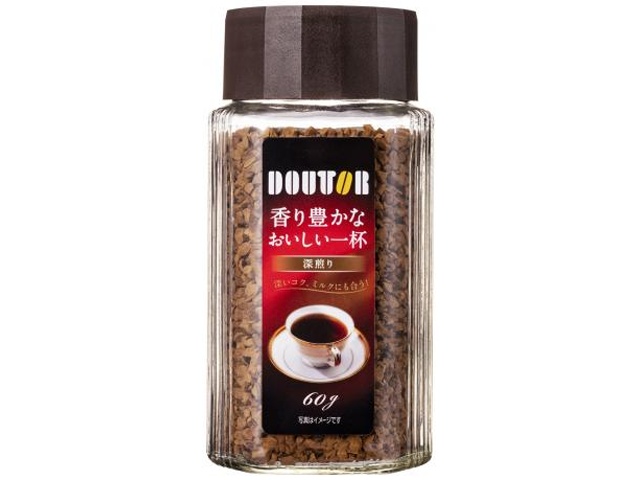 Doutor Fragrant and Delicious Dark Roast Coffee, 60g (Pack of 12)