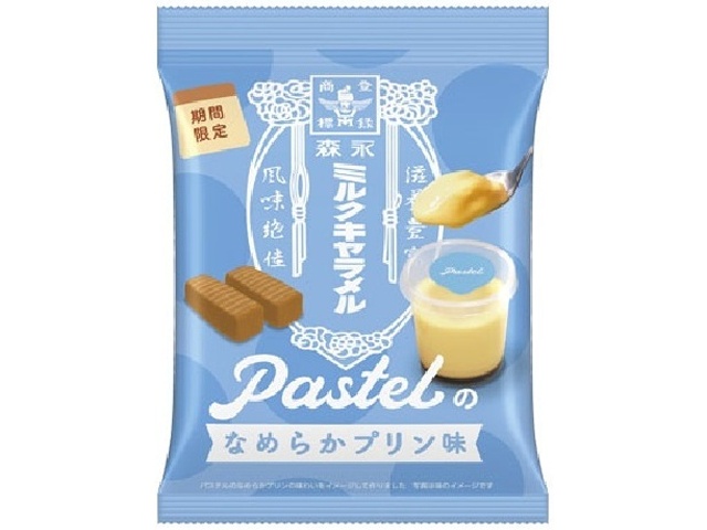 Morinaga Milk Caramel Pastel Smooth Pudding 69g [New Product Released January 13th]  [Purchase 6]