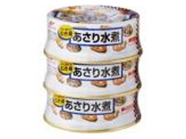 Maruha Boiled Clams EOF3R, 65g x 3 cans (Purchase 16)