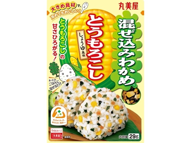 Marumiya Mixed Wakame Seaweed with Corn, 29g [New Product Released February 5th] [Special Order Item] [Purchase Quantity: 120]