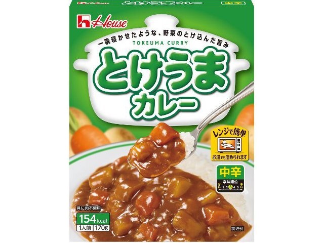 House Foods Tokeuma Curry, Medium Spicy, 170g [New Product, Released February 9th]  [Purchase 10]