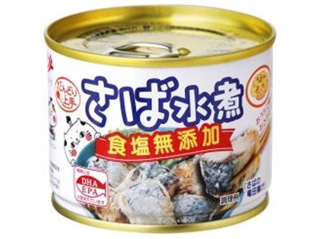 Kyokuyo Mackerel Boiled in Water, No Added Salt, 190g [New Product, Released February 1st] Special Order Item [Purchase Quantity: 48]