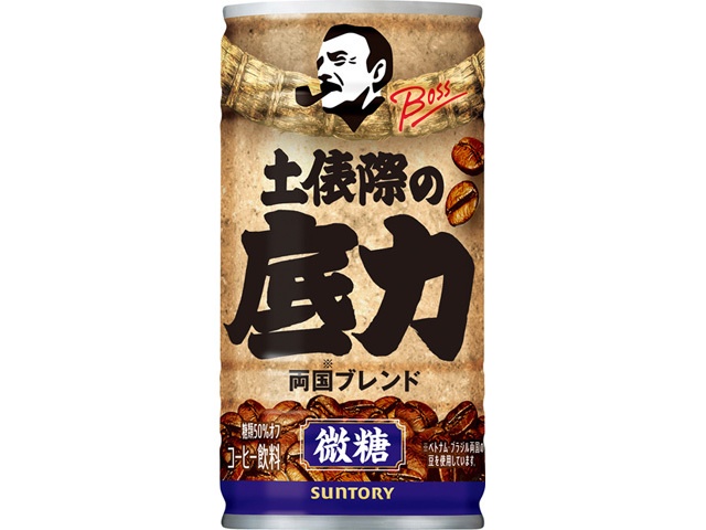 BOSS Dohyogiwa no Sokoroku (Small Power of the Ring) 185g [New Product Released 2/3] [This Month's Special Drinking Water] Special Order Item [Purchase Quantity: 30]