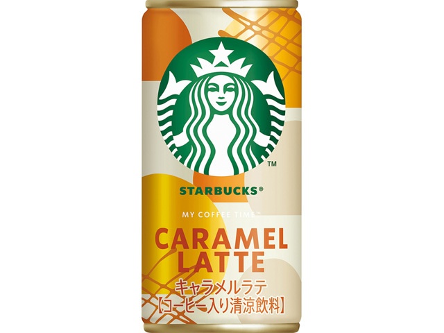 Starbucks Caramel Latte Can 185g [New Product Released February 10th]  [Purchase Quantity: 30]
