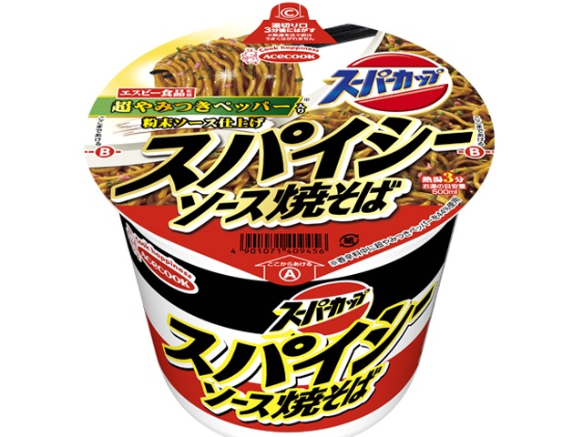 Ace Super Cup Spicy Sauce Yakisoba [New Product Released 2/2]  [Purchase 12]